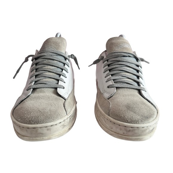 P448 John White Leopard Print Sneakers women's size 38 US 8 ITALY 38  41 US 10.5 - Picture 6 of 13